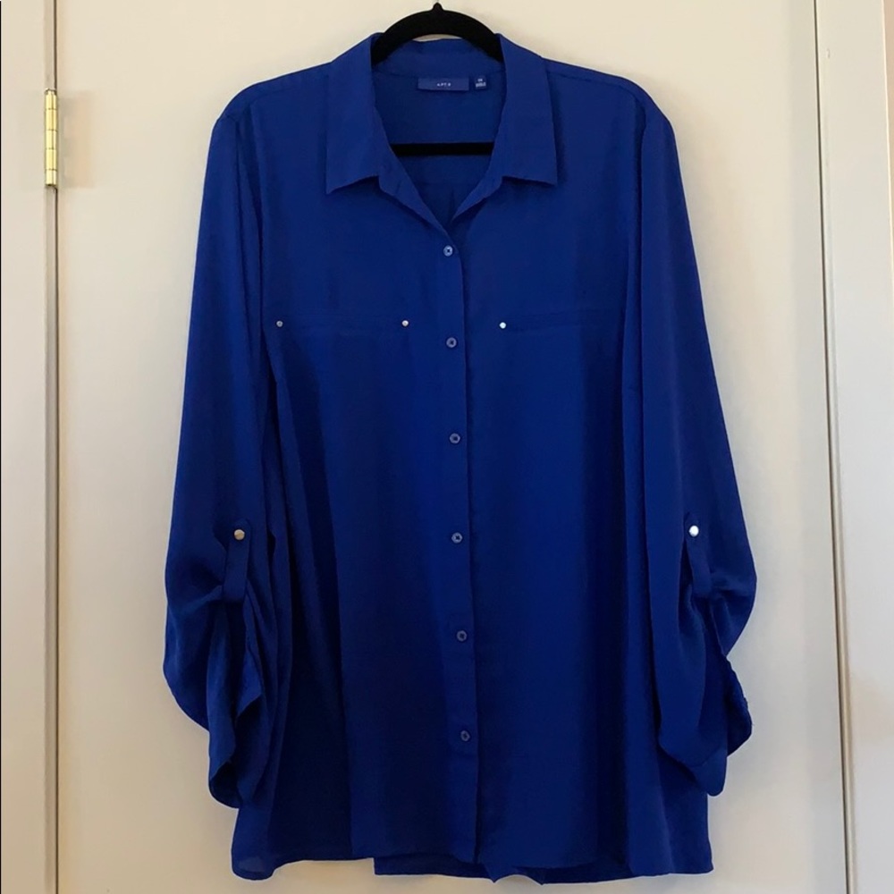 Apt 9 button up blouse